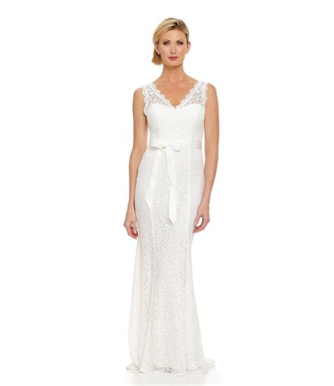 dillard's white dresses